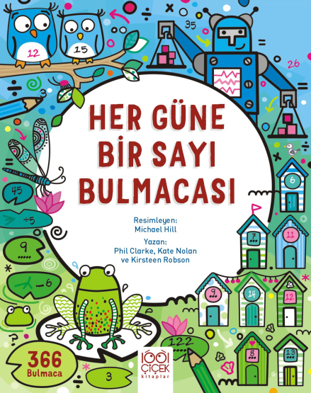Her Güne Bir Sayı Bulmacası - 1001 Çiçek Kitaplar