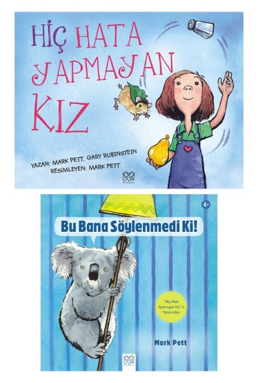 Hiç Hata Yapmayan Kız Seti - Hiç Hata Yapmayan Kız, Bu Bana Söylenmedi Ki! Set - 1001 Çiçek Kitaplar