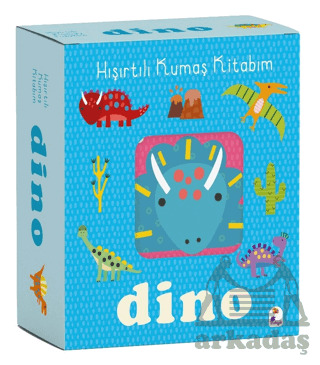 Hışırtılı Kumaş Kitabım - Dino - İndigo Çocuk