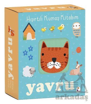 Hışırtılı Kumaş Kitabım - Yavru - İndigo Çocuk