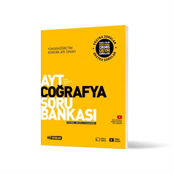 Hız Lise AYT COĞRAFYA SORU BANKASI - Hız Yayınları Lise