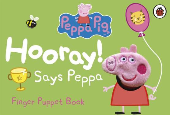 Hooray! Says Peppa Finger Puppet Book - Peppa Pig - 1