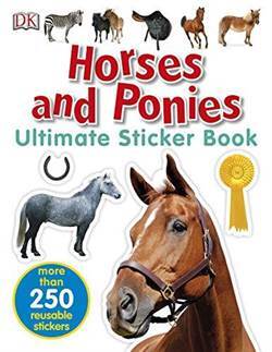 Horses and Ponies Ultimate Sticker Book - Dorling Kindersley UK
