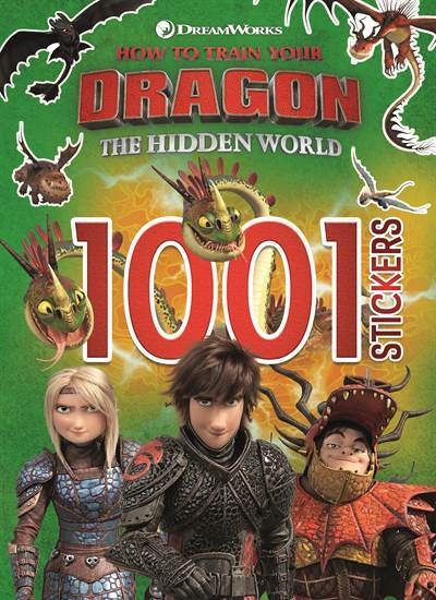 How to Train Your Dragon The Hidden World: 1001 Stickers - Hodder Children's Books