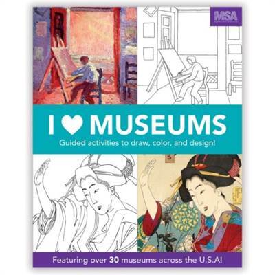 I Heart Museums Activity Book - Mudpuppy