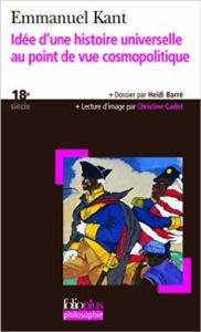 Idée d’une histoire universelle au point de vue cosmopolitisme - Gallimard