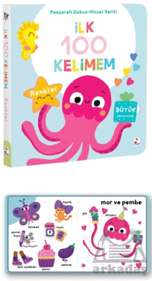 İlk 100 Kelimem – Renkler (Pencereli Dokun-Hisset) - 1