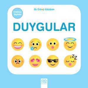 İlk Emoji Kitabım - Duygular - 1001 Çiçek Kitaplar