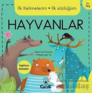 İlk Kelimelerim İlk Sözlüğüm - Hayvanlar - Floki Çocuk
