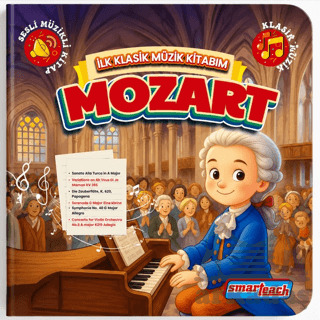İlk Klasik Müzik Kitabım Mozart –Sesli Kitap - Smarteach