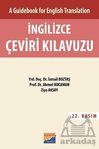 İngilizce Çeviri Kılavuzu - Siyasal Kitabevi