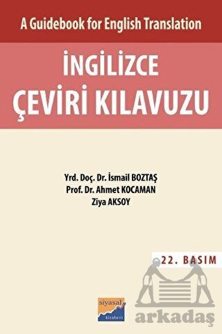 İngilizce Çeviri Kılavuzu - 1