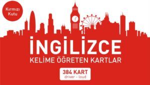 İngilizce Kelime Öğreten Kartlar Kırmızı Kutu (dri - 1