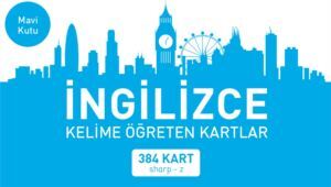 İngilizce Kelime Öğreten Kartlar Mavi Kutu (Sharp- - 1