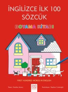 İngilizce İlk 100 Sözcük Boyama Kitabı - 1