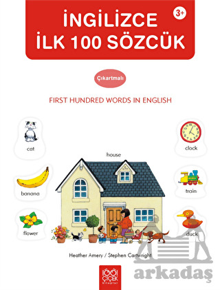 İngilizce İlk 100 Sözcük Çıkartmalı - 1