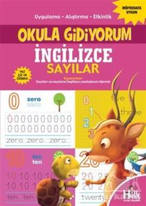 İngilizce Sayılar - Okula Gidiyorum - Halk Kitabevi