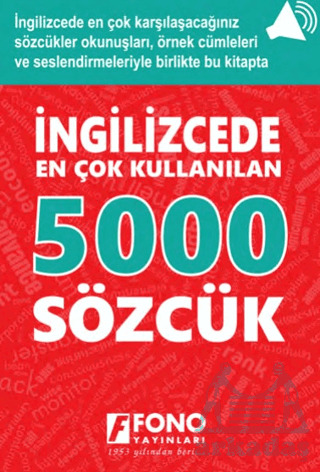 İngilizcede En Çok Kullanılan 5000 Sözcük - Fono Yayınları