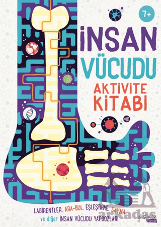 İnsan Vücudu Aktivite Kitabı - Yakamoz Yayınevi