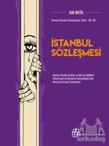 İstanbul Sözleşmesi (Tam Metin) - Ahbap Kitap