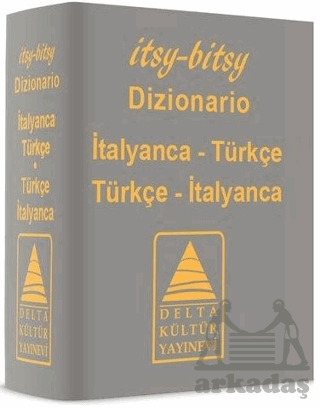 Itsy Bitsy İtalyanca-Türkçe ,Türkçe-İtalyanca Mini Sözlük - Delta Kültür Yayınevi