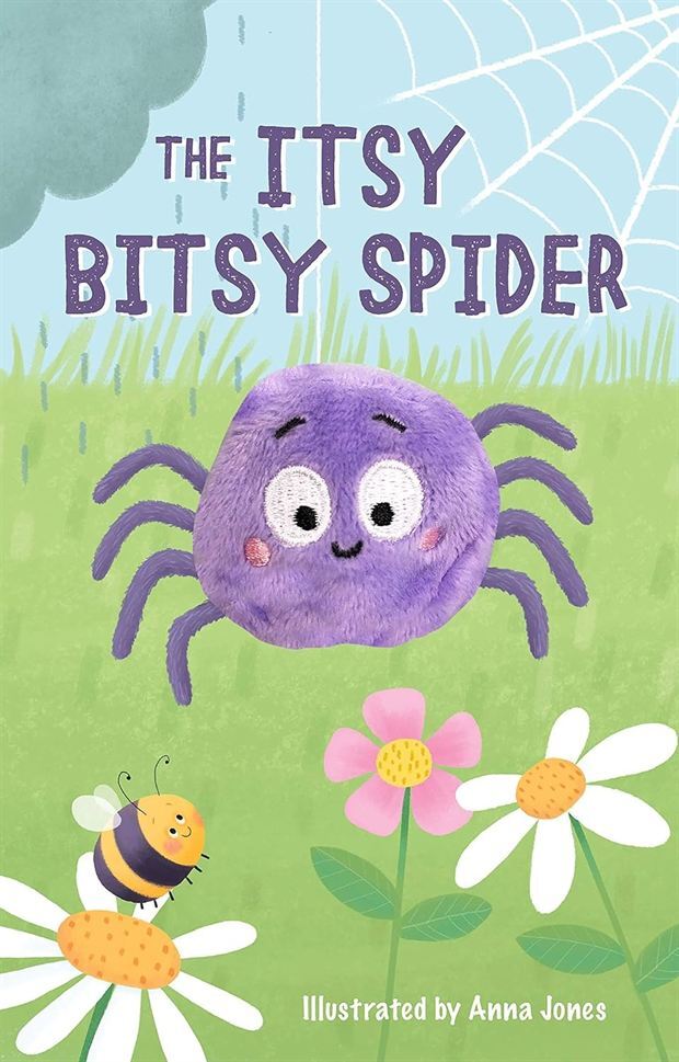 Itsy Bitsy Spider (Finger Puppet Board)