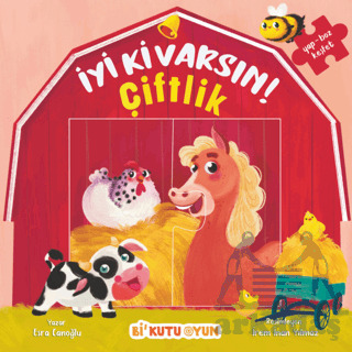 İyi Ki Varsın! Çiftlik (Yapbozlu Kitap) - Bi Kutu Oyun