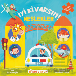 İyi Ki Varsın! Meslekler (Yapbozlu Kitap) - Bi Kutu Oyun