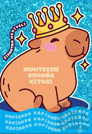 Kapibara - Muhteşem Boyama Kitabı - Doğan Çocuk