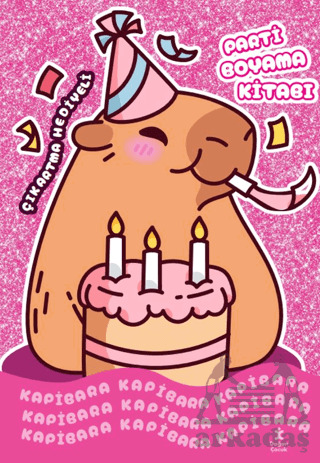 Kapibara - Parti Boyama Kitabı - Doğan Çocuk