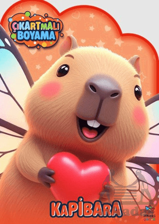 Kapibara Zamanı – Çıkartmalı Boyama Kitabı - 1
