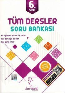 Karekök 6. Sınıf Tüm Dersler Soru Bankası - Karekök Yayıncılık