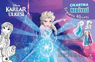 Karlar Ülkesi Çıkartma Hediyeli Boyama Albümü - Doğan Çocuk