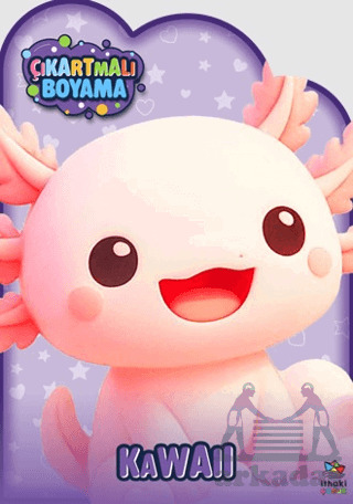 Kawaii Zamanı – Çıkartmalı Boyama Kitabı - İthaki Çocuk Yayınları