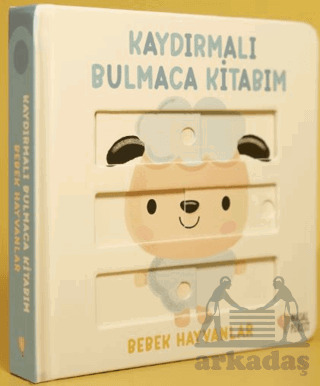 Kaydırmalı Bulmaca Kitabım - Bebek Hayvanlar - Masalperest