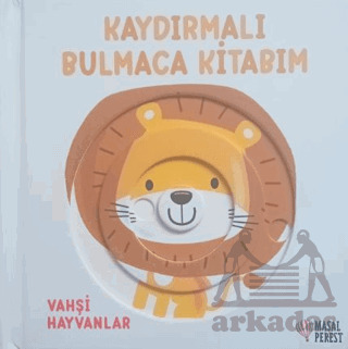Kaydırmalı Bulmaca Kitabım - Vahşi Hayvanlar - Masalperest