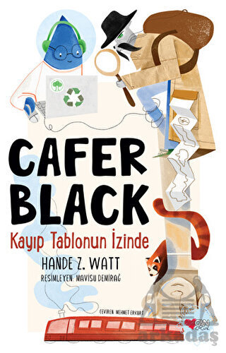 Kayıp Tablonun İzinde - Cafer Black 1 - Can Çocuk Yayınları