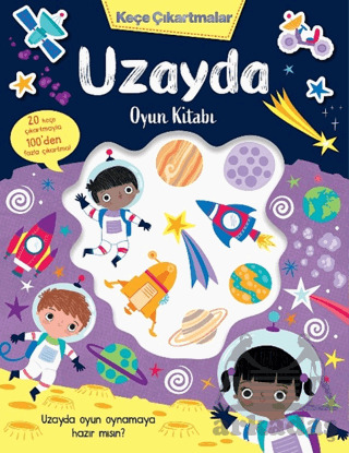 Keçe Çıkartmalar - Uzayda Oyun Kitabı - İndigo Çocuk