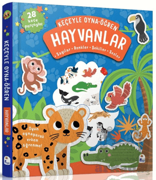 Keçeyle Oyna - Öğren Hayvanlar - 2