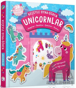 Keçeyle Oyna - Öğren Unicornlar - 1