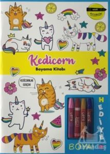 Kedicorn Boyama Kitabı - Minik Ressamlar - 1