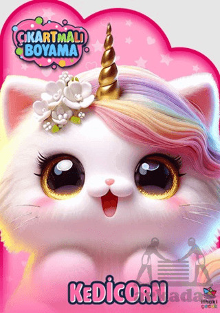 Kedicorn Zamanı – Çıkartmalı Boyama Kitabı - 1