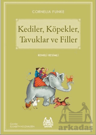 Kediler, Köpekler, Tavuklar ve Filler Mavi - 1