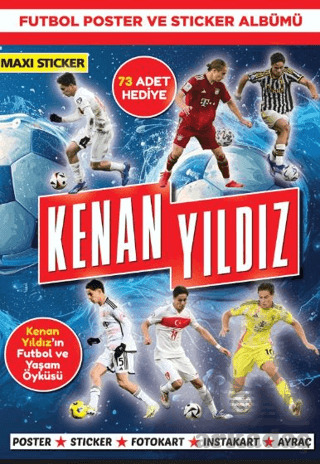 Kenan Yıldız Poster Ve Sticker Albümü 005 - Maxi Yayıncılık
