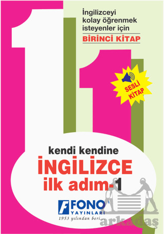 Kendi Kendine İngilizce İlk Adım 1 (cdli) - Fono Yayınları