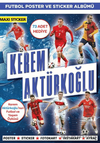 Kerem Aktürkoğlu Poster Ve Sticker Albümü 007 - 1
