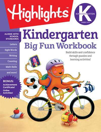 Kindergarten Big Fun Workbook - Highlights Learning USA