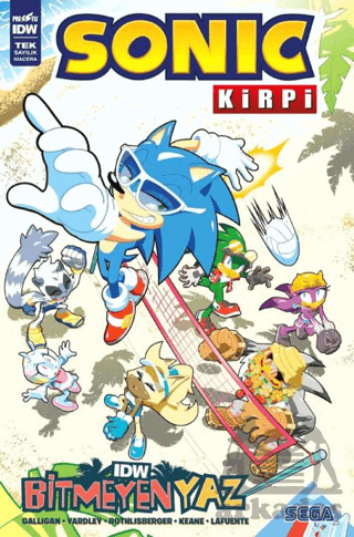 Kirpi Sonic: Bitmeyen Yaz - Presstij Kitap