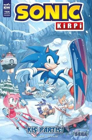 Kirpi Sonic: Kış Partisi - Presstij Kitap