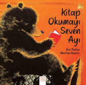 Kitap Okumayı Seven Ayı - 1001 Çiçek Kitaplar